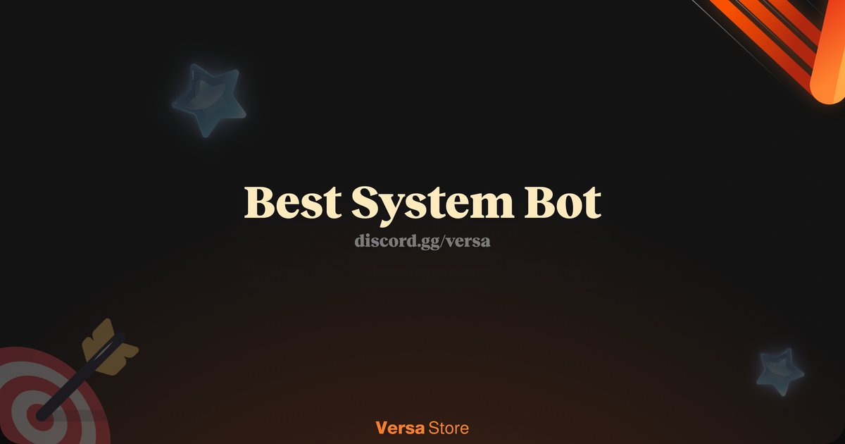 أفضل متجر بوتات ديسكورد | Versa Store — Best Discord Bot Store | Versa ...